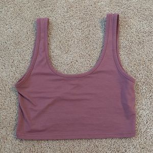 Cropped tank top